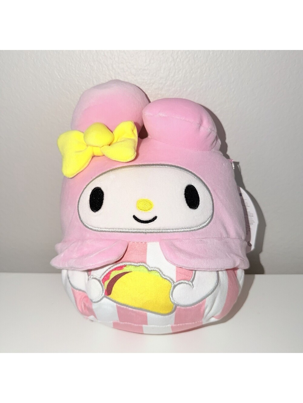 Squishmallows My Melody Taco 8” Plush Sanrio Pink Stuffed Animal NWT